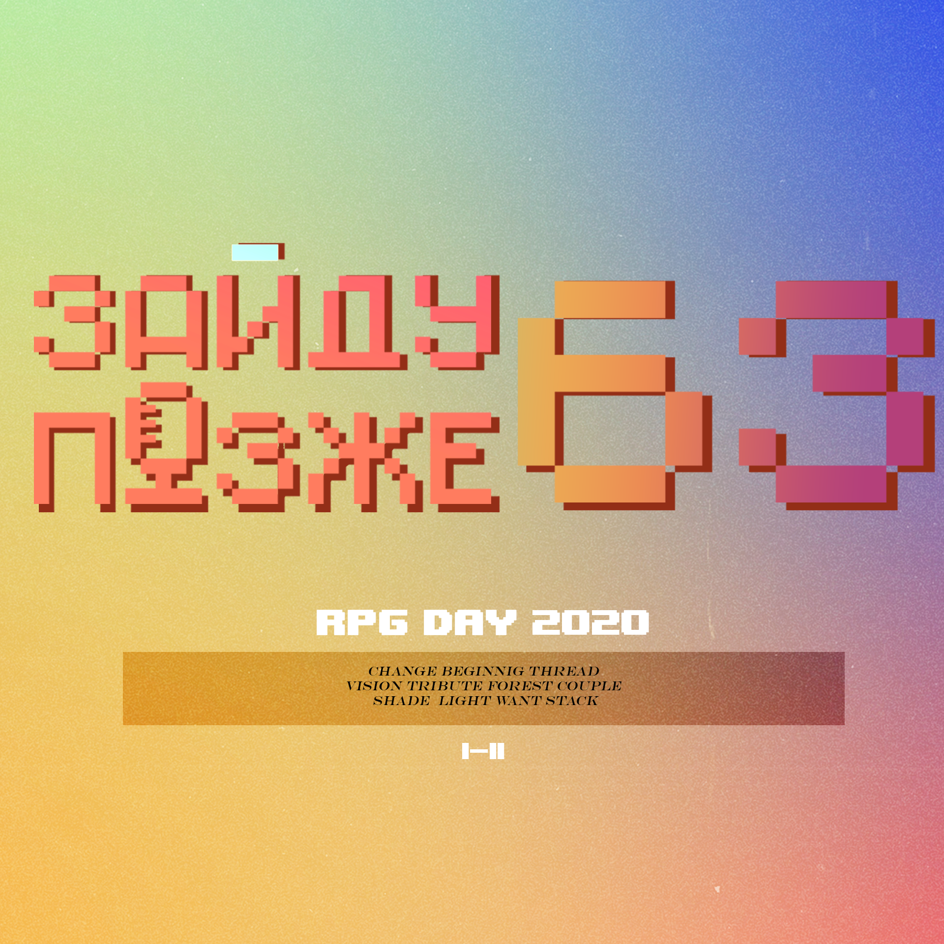 #63: RPGaDay2020 – часть 1